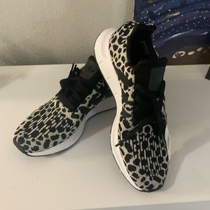 Adidas Swift run w, originals 10, leopard print shoes. Brand new no box.